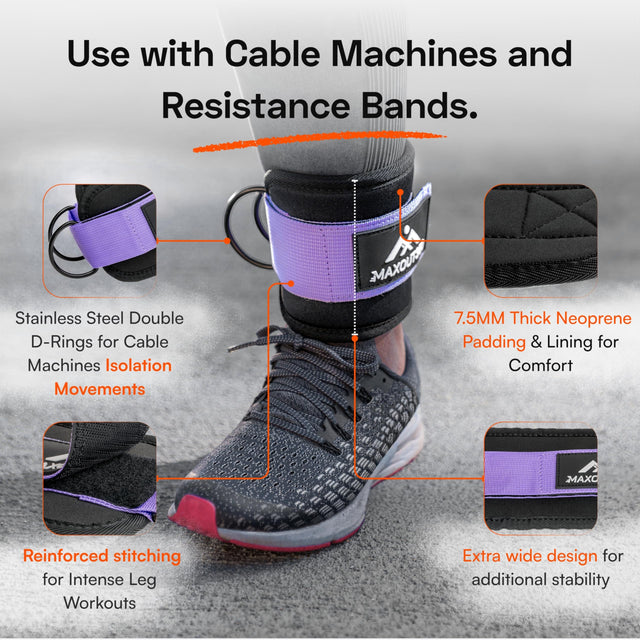Ankle Straps for Cable Machines