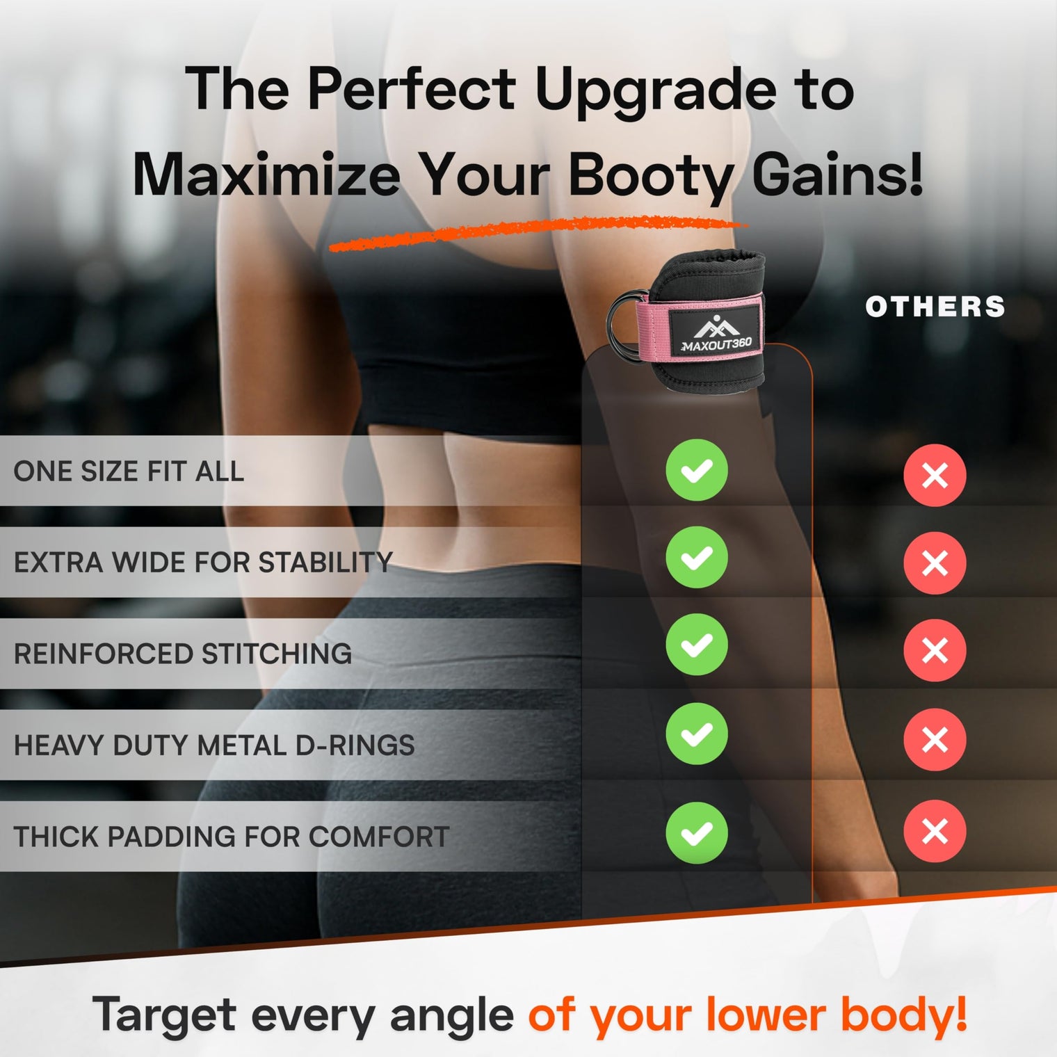 Ankle Straps for Cable Machines